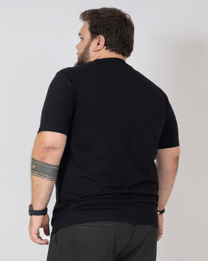 Kit 5 Camisetas Básicas + 3 Bermudas Masculinas