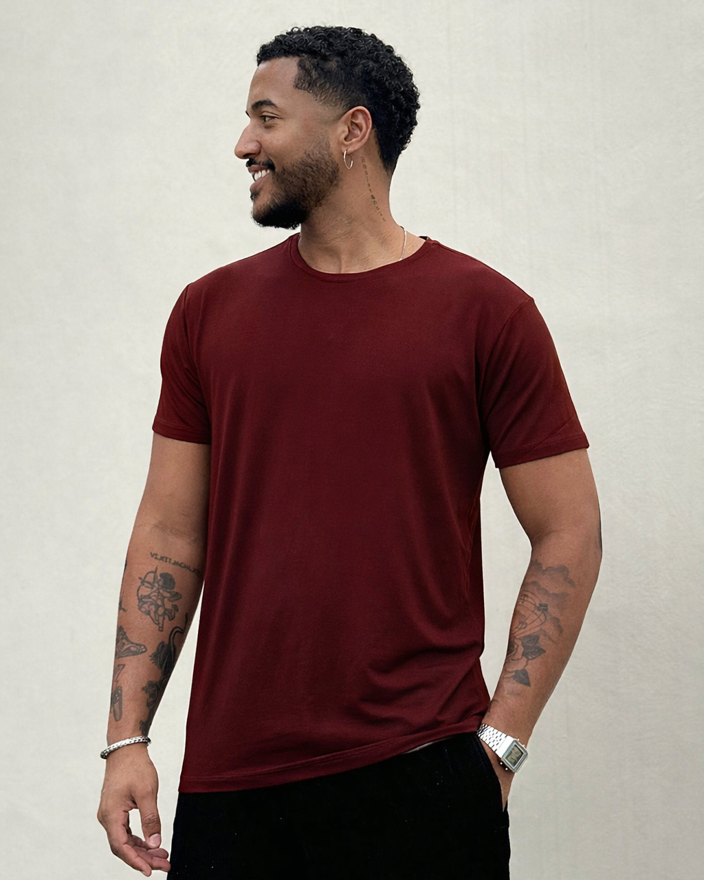 Kit de Camisetas Básicas - Algodão Egípicio